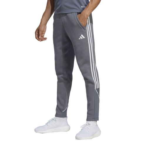 Spodnie męskie adidas Tiro 23 League Sweat Tracksuit Bottoms szare HZ3019 Adidas teamwear Spodnie męskie adidas Tiro 23 League Sweat Tracksuit Bottoms szare HZ3019 Adidas teamwear