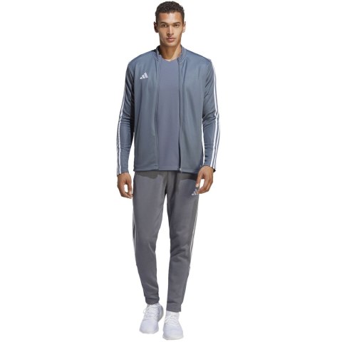Spodnie męskie adidas Tiro 23 League Sweat Tracksuit Bottoms szare HZ3019 Adidas teamwear Spodnie męskie adidas Tiro 23 League Sweat Tracksuit Bottoms szare HZ3019 Adidas teamwear