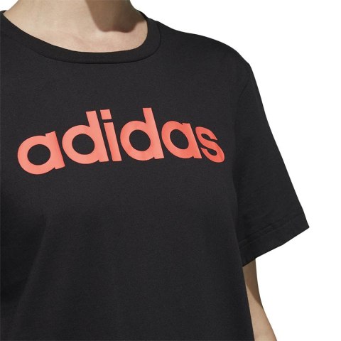 Koszulka damska adidas Essentials Linear Loose Tee czarna GL6333 2XS Adidas