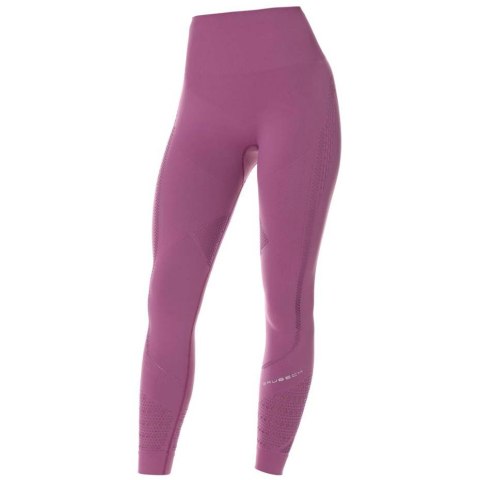 Legginsy damskie Brubeck GYM wrzosowe LE12910 L Brubeck