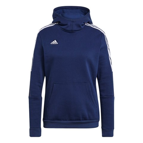 Bluza damska adidas Tiro 21 Sweat Hoody granatowa GK9678 XS Adidas teamwear