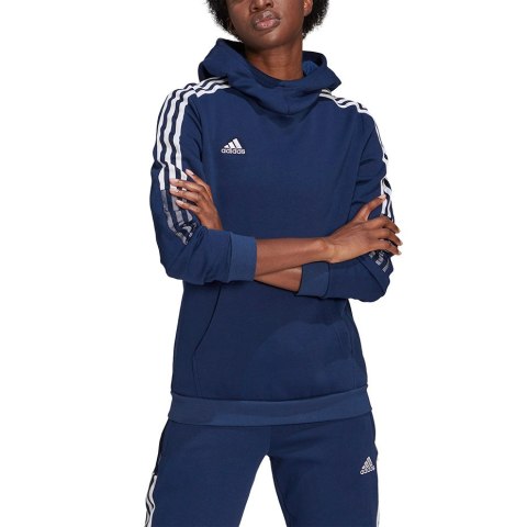 Bluza damska adidas Tiro 21 Sweat Hoody granatowa GK9678 XS Adidas teamwear