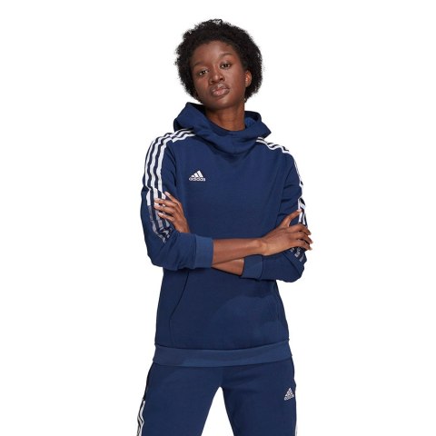 Bluza damska adidas Tiro 21 Sweat Hoody granatowa GK9678 XS Adidas teamwear