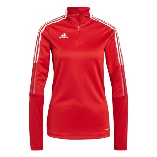 Bluza damska adidas Tiro 21 Training Top czerwona GM7317 XL Adidas teamwear
