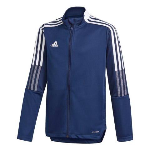 Bluza dla dzieci adidas Tiro 21 Track granatowa GK9662 116cm Adidas teamwear