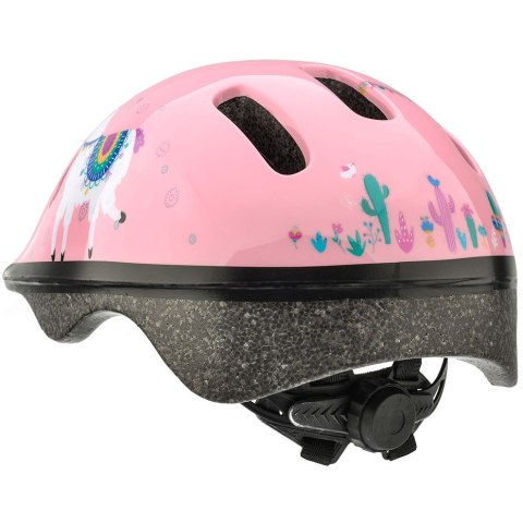 Kask rowerowy Meteor KS06 Lama rozm. S 48-52 cm różowy 24813 Meteor