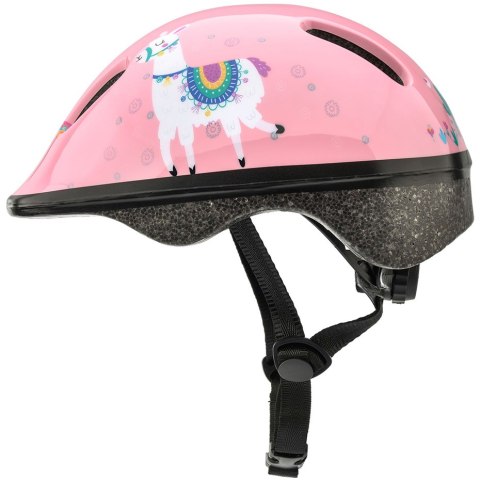 Kask rowerowy Meteor KS06 Lama rozm. S 48-52 cm różowy 24813 Meteor