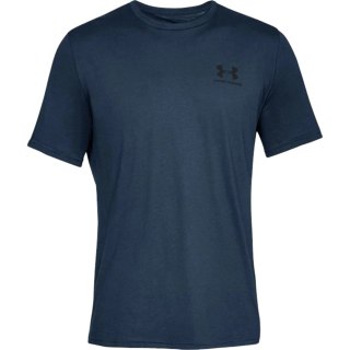 Koszulka męska Under Armour Sportstyle Left Chest Ss granatowa 1326799 408 2XL Under Armour