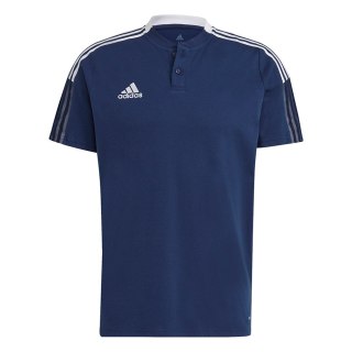 Koszulka męska adidas Tiro 21 Polo granatowa GH4462 S Adidas teamwear
