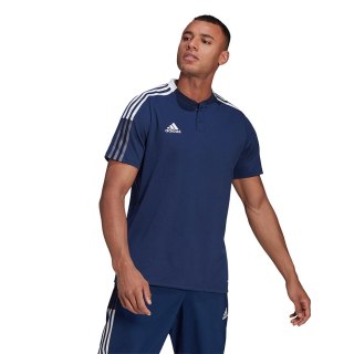 Koszulka męska adidas Tiro 21 Polo granatowa GH4462 S Adidas teamwear