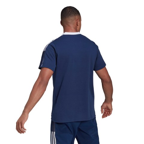 Koszulka męska adidas Tiro 21 Polo granatowa GH4462 S Adidas teamwear