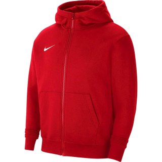 Bluza dla dzieci Nike Park 20 Fleece Full-Zip Hoodie czerwona CW6891 657 M Nike Team