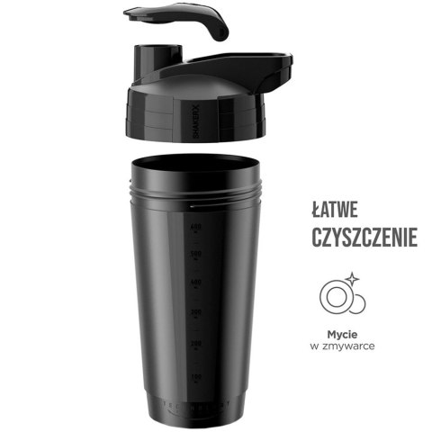 Bidon shaker NO10 600 ml czarny NO10
