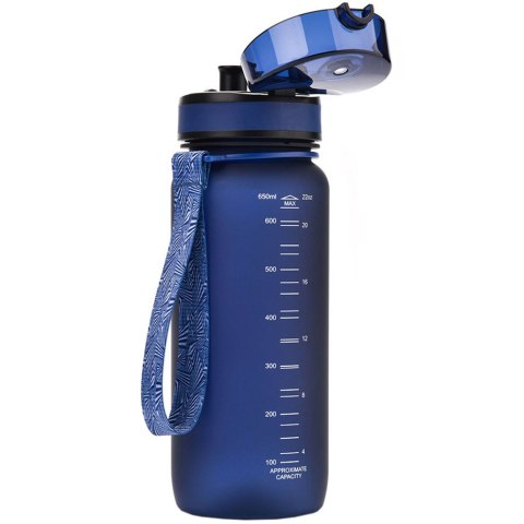 Bidon sportowy Meteor 650ml granatowy 74601 Meteor