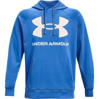 Bluza męska Under Armour Rival Fleece Big Logo HD jasny niebieski 1357093 787 M Under Armour