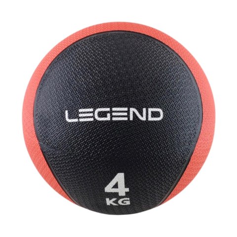 Piłka lekarska Legend Cellular 4kg czarno-czerwona Legend Sport