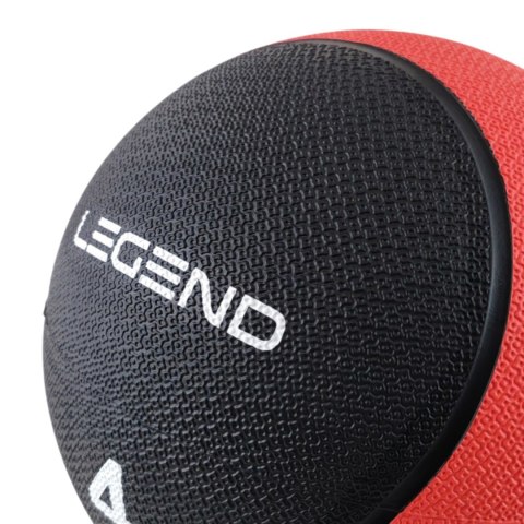 Piłka lekarska Legend Cellular 4kg czarno-czerwona Legend Sport
