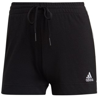 Spodenki damskie adidas Essentials Slim Shorts czarno-białe GM5523 L Adidas