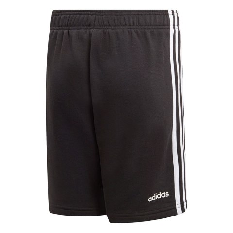Spodenki dla dzieci adidas Essentials 3 Stripes Knit Short czarne DV1796 128cm Adidas