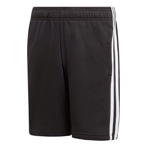 Spodenki dla dzieci adidas Essentials 3 Stripes Knit Short czarne DV1796 128cm Adidas
