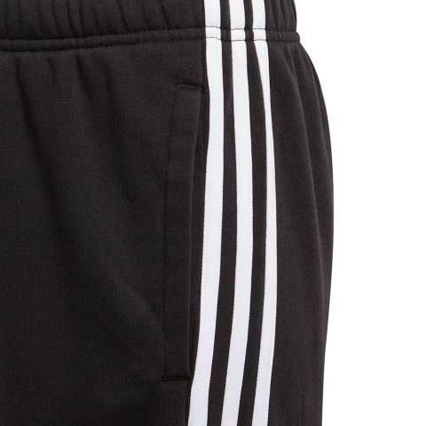 Spodenki dla dzieci adidas Essentials 3 Stripes Knit Short czarne DV1796 128cm Adidas