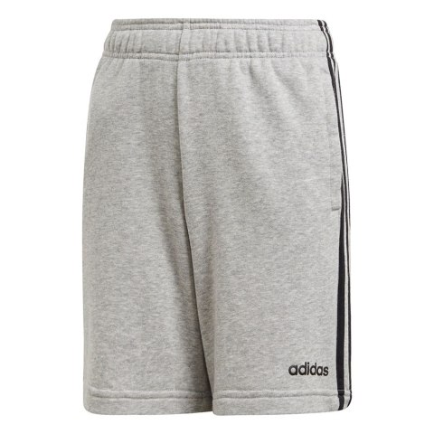 Spodenki dla dzieci adidas Essentials 3 Stripes Knit Short szare DV1797 140cm Adidas