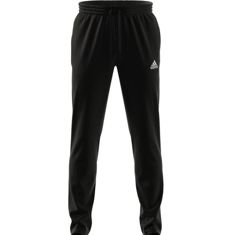 Spodnie męskie adidas Essentials Tapered Open Hem Pants czarne GK9222 S Adidas