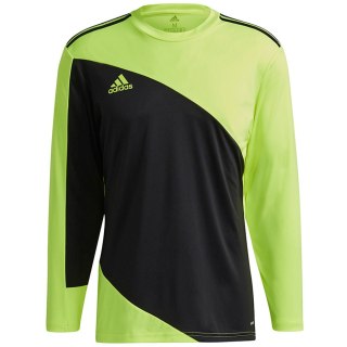 Bluza bramkarska męska adidas Squadra 21 Goalkeeper Jersey czarno-limonkowa GN5795 2XL Adidas teamwear