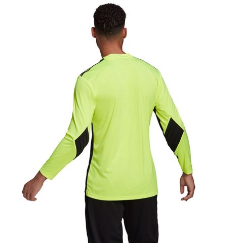 Bluza bramkarska męska adidas Squadra 21 Goalkeeper Jersey czarno-limonkowa GN5795 XL Adidas teamwear