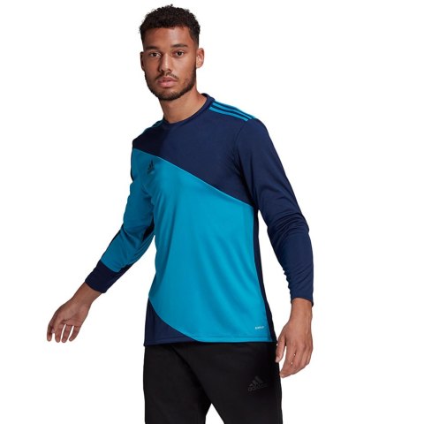 Bluza bramkarska męska adidas Squadra 21 Goalkeeper Jersey niebiesko-granatowa GN6944 2XL Adidas teamwear