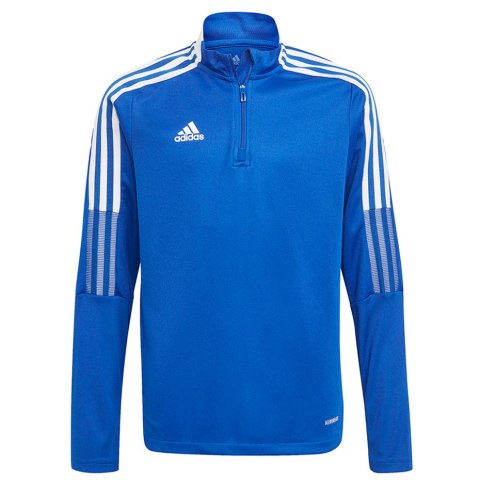 Bluza dla dzieci adidas Tiro 21 Training Top Youth niebieska GM7322 116cm Adidas teamwear