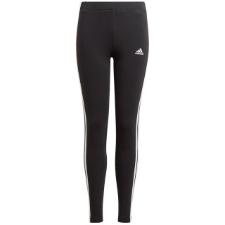 Legginsy dla dzieci adidas Essentials 3 Stripes czarne GN4046 170cm Adidas