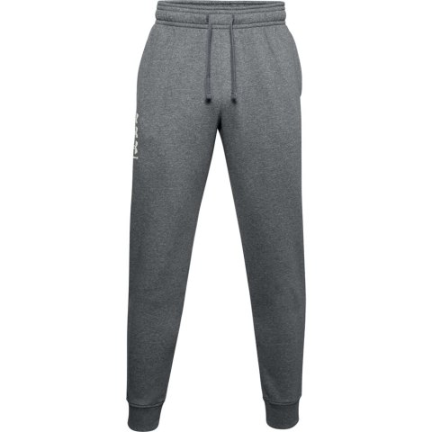 Spodnie męskie Under Armour Rival Fleece 3Logo Jogger ciemnoszare 1357131 012 S Under Armour