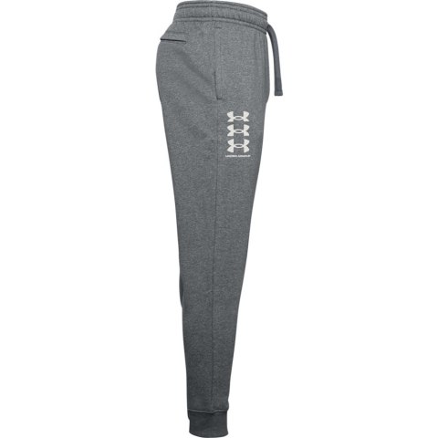 Spodnie męskie Under Armour Rival Fleece 3Logo Jogger ciemnoszare 1357131 012 S Under Armour