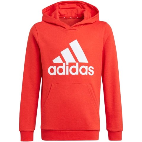 Bluza dla dzieci adidas Essentials Big Logo Hoodie czerwona GN4037 122cm Adidas