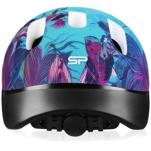Kask rowerowy dla dzieci Spokey Florist 44-48 cm 927772 Spokey