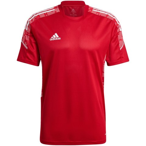 Koszulka męska adidas Condivo 21 Training Jersey Primeblue czerwona GH7166 S Adidas teamwear