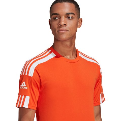 Koszulka męska adidas Squadra 21 Jersey Short Sleeve pomarańczowa GN8092 S Adidas teamwear