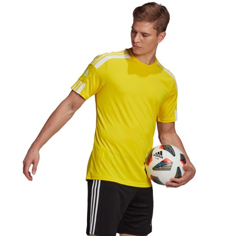 Koszulka męska adidas Squadra 21 Jersey Short Sleeve żółta GN5728 XS Adidas teamwear