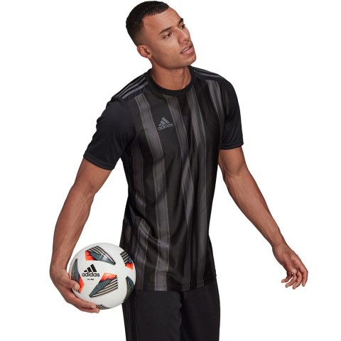 Koszulka męska adidas Striped 21 Jersey czarna GN7625 S Adidas teamwear