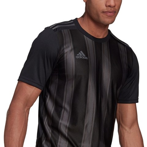 Koszulka męska adidas Striped 21 Jersey czarna GN7625 S Adidas teamwear