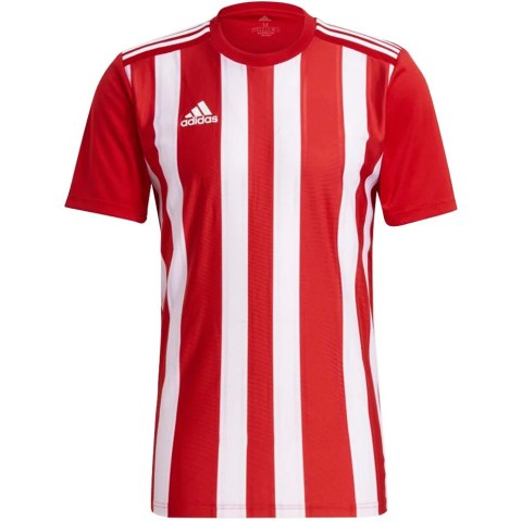 Koszulka męska adidas Striped 21 Jersey czerwono-biała GN7624 2XL Adidas teamwear