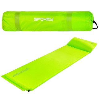 Mata samopompująca z poduszką Spokey Savory Pillow zielona 927851 Spokey