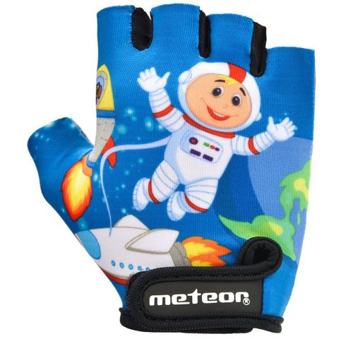 Rękawiczki rowerowe dla dzieci Meteor Space Jr 26175-26176-26177 M Meteor