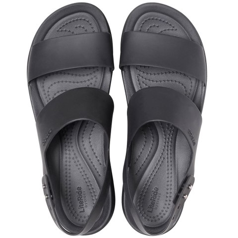 Sandały damskie Crocs Brooklyn Low Wedge czarne 206453 060 41-42 Crocs