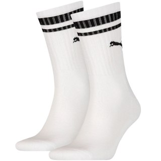 Skarpety Puma Crew Heritage Stripe 2Pack Unisex białe 907944 02 35-38 Puma