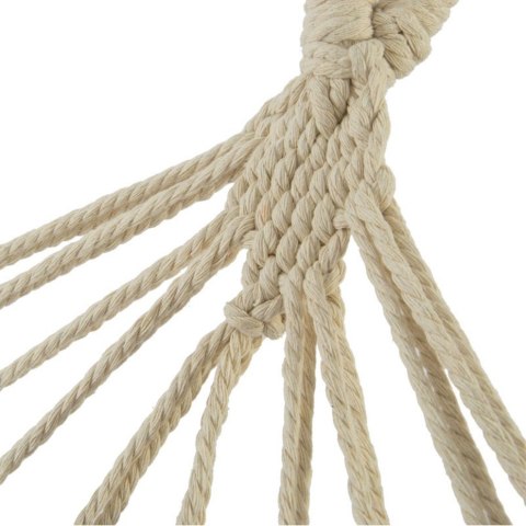 Hamak ogrodowy 2 osobowy Etno 200x150cm czarno-biały 1031262 Royokamp