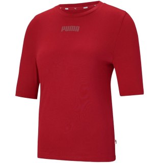 Koszulka damska Puma Modern Basics Tee czerwona 585929 22 S Puma