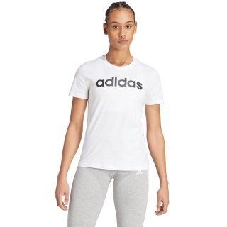 Koszulka damska adidas Essentials Linear biała GL0768 L Adidas