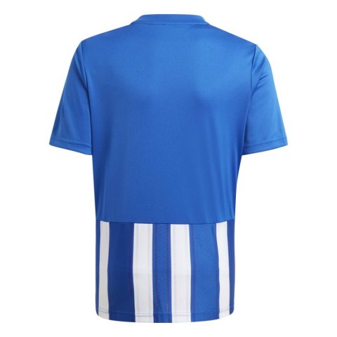 Koszulka dla dzieci adidas Striped 21 Jersey Youth biało-niebieska GH7323 164cm Adidas teamwear